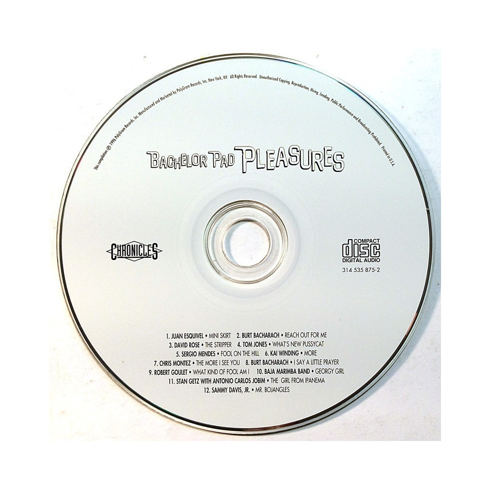 Various Artists 196? 314535875-2 Mondo Lounge-Pleasures CD no sleeve