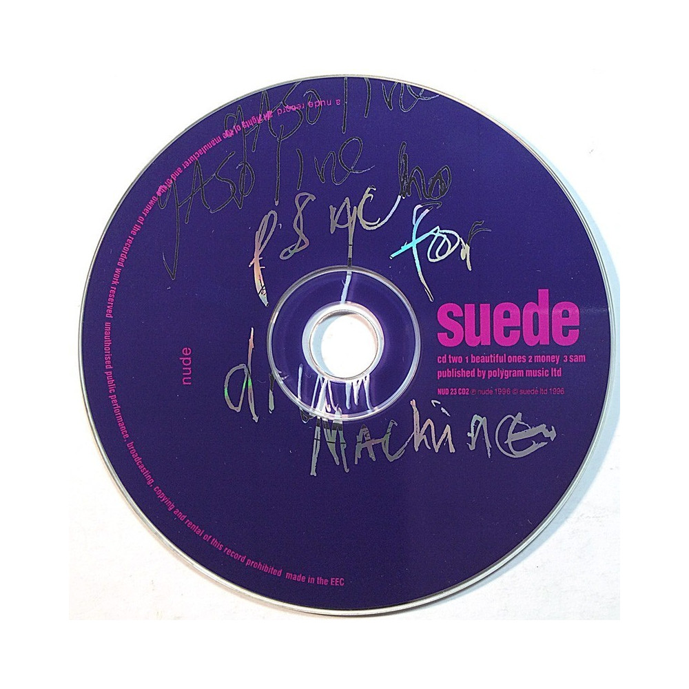 Suede 1996 NUD 23 CD2 Beautiful Ones+2 CD-single CD utan omslag